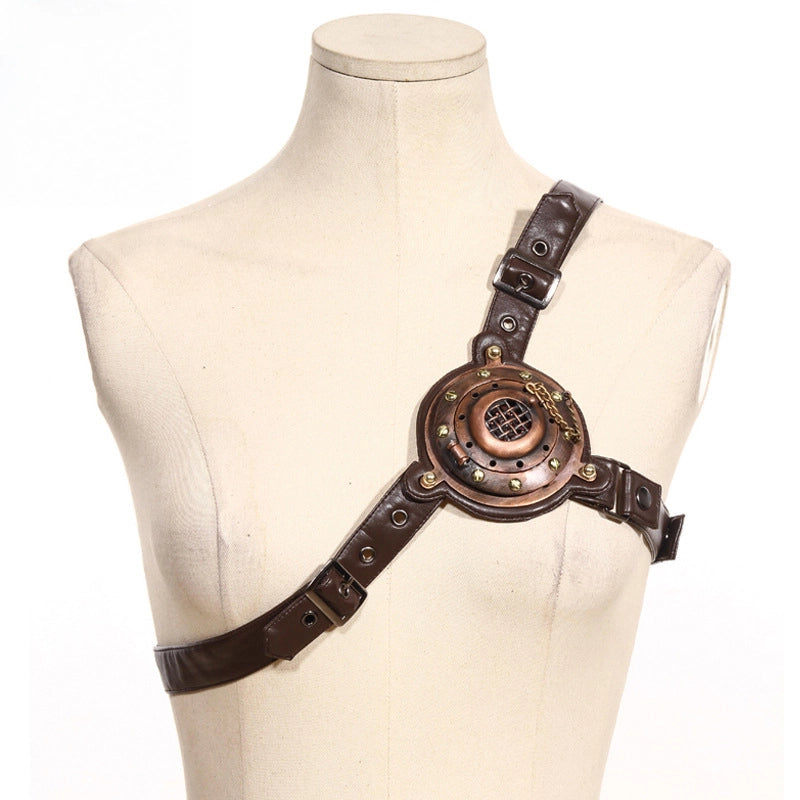Steampunk Costume Accessories Chest Buckle COSPLAY RPG